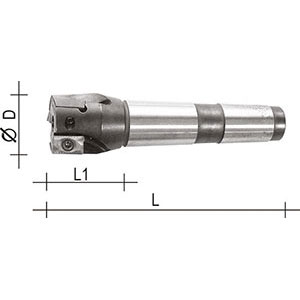 9845Z - INSERTS HOLDER FOR MILLING WITH MECHANICAL FIXING - Prod. SCU